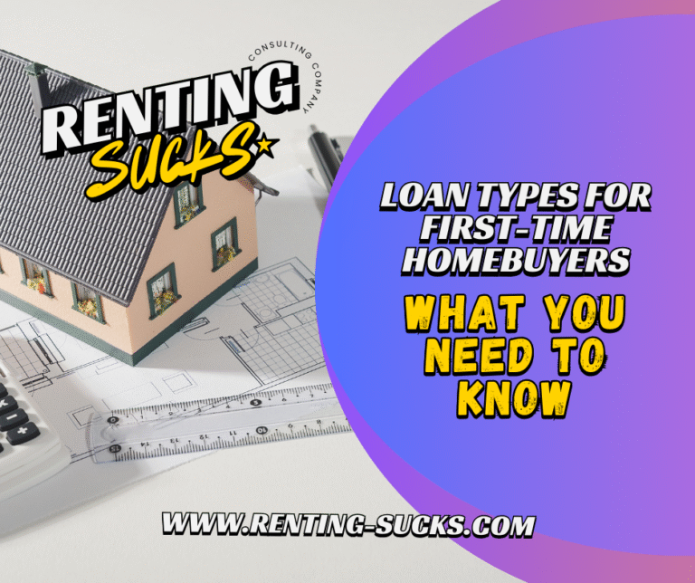 Loan types for first-time homebuyers